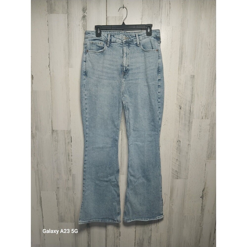 Old Navy Light Blue Flare & Wide Leg Jeans